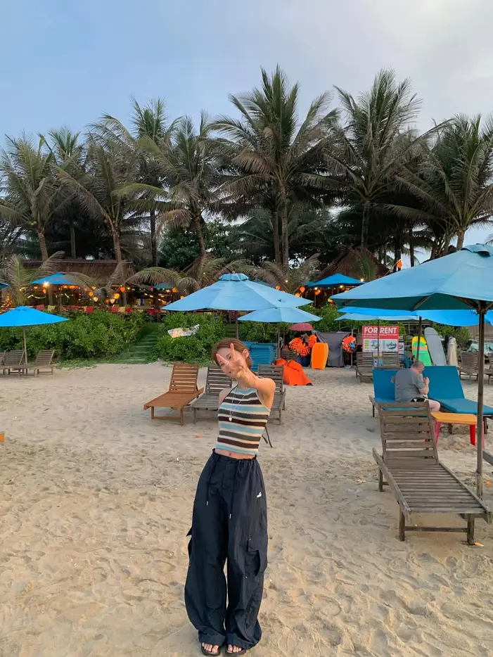 안방 비치에서 완벽했던 가게와 음식 instagrm for mingddo_h (feat.다낭)