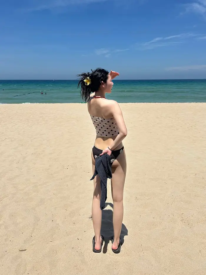 해변에서의 시간이 마음에 들었어