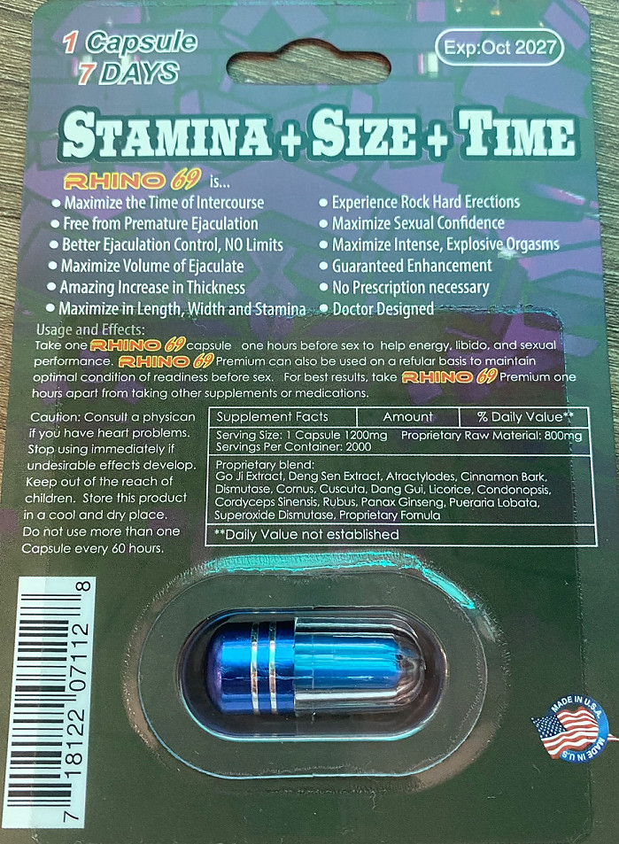 해머캔디 라이노캡슐 해머스프레이 한국&베트남 배송ok