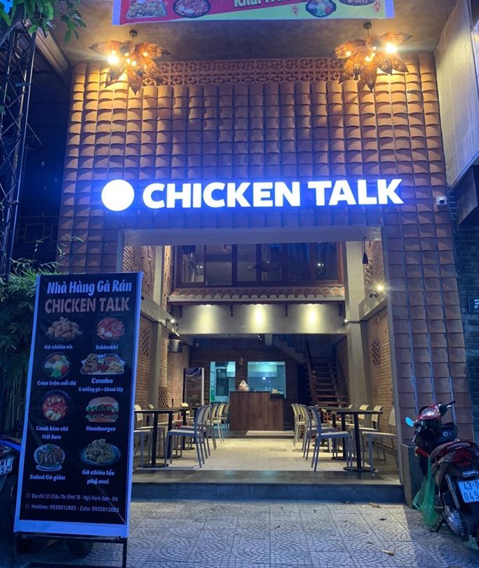 [다낭] 치킨톡(Chicken talk) - qu&aacute;n g&agrave; r&aacute;n H&agrave;n Quốc