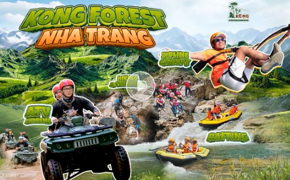 [나트랑] 콩 포레스트 짚라인 체험