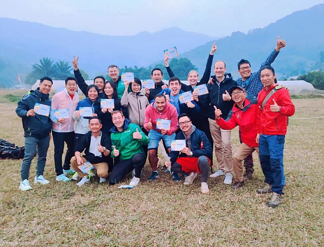 하노이 패러글라이딩 투어