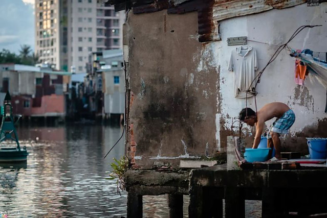 호치민 오토바이 슬럼 투어