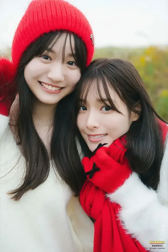 나가오카 유키네, 하즈키 쿠레아, 영 매거진 2026년 4-5호