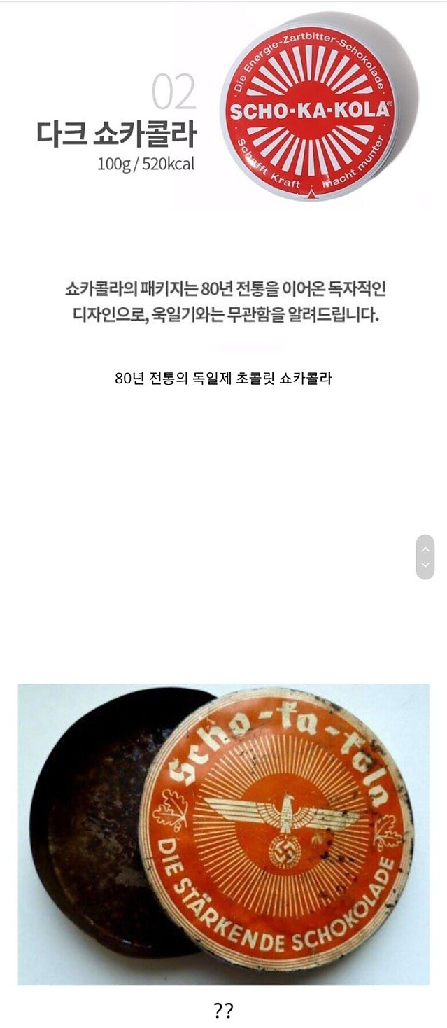욱일기 논란이 억울한 독일 과자