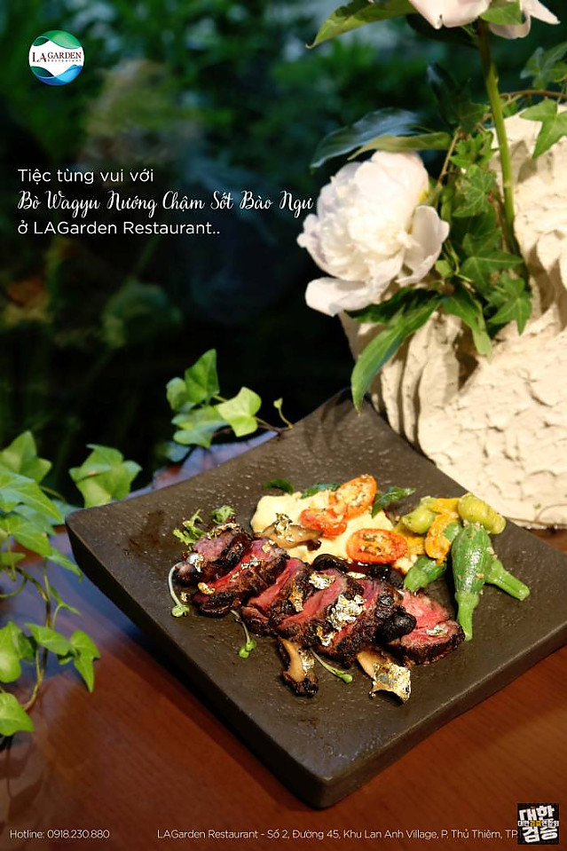 LAGarden Restaurant 호치민 야경이 멋진곳