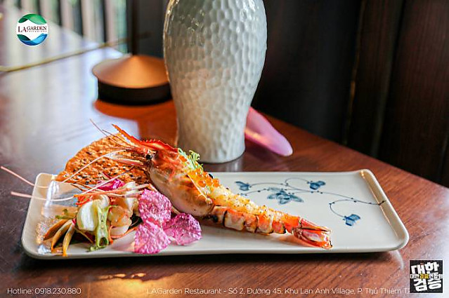 LAGarden Restaurant 호치민 야경이 멋진곳