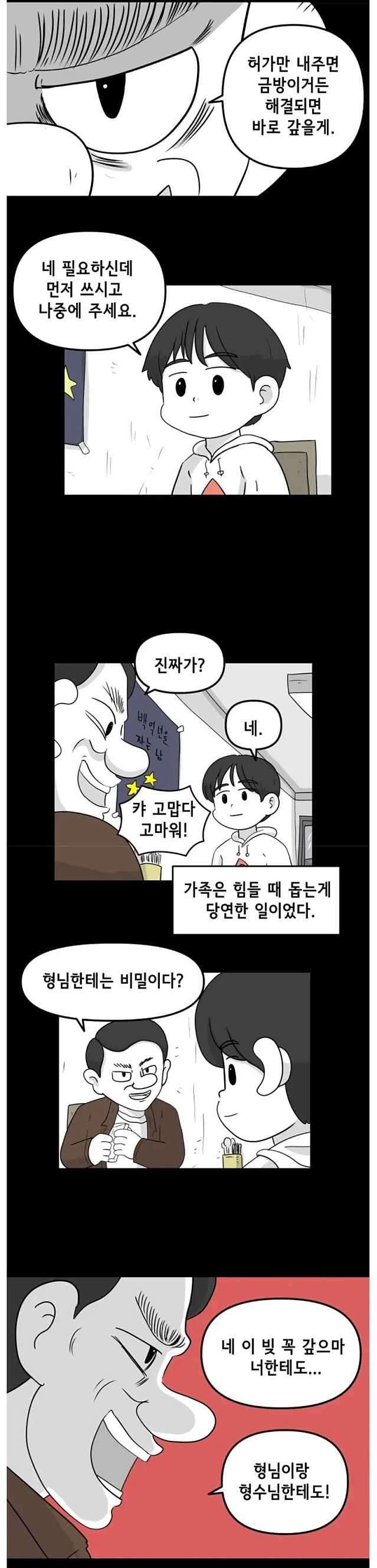 조카 생활비를 가져간 극악무도한 삼촌.manhwa
