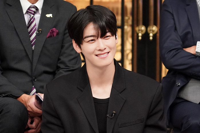 일본 방송서 현지 아재들 학살해버리는 차은우