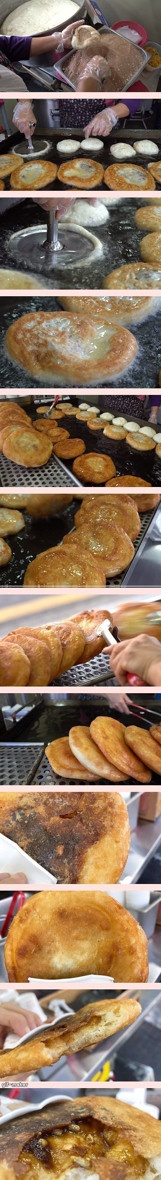 밀가루 설탕 기름 범벅인 음식