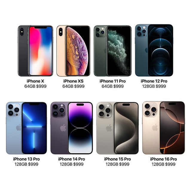 8년째 가격 동결중인 아이폰