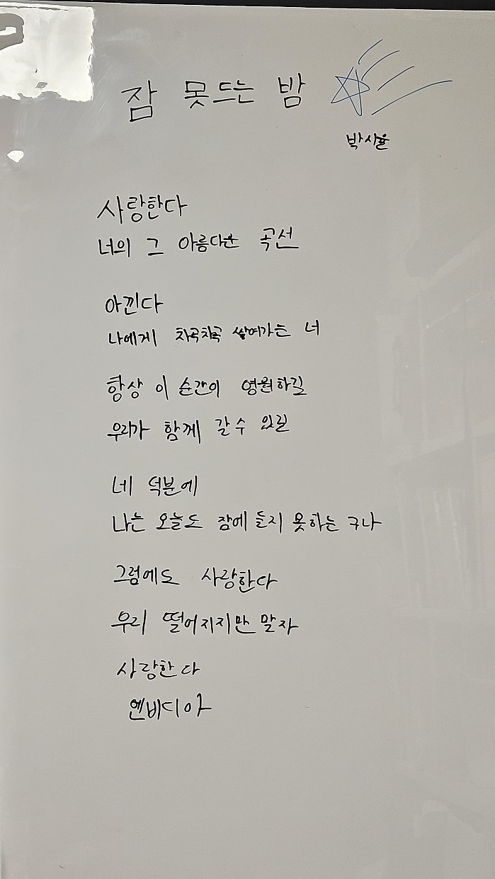 [동시] 잠 못 드는 밤