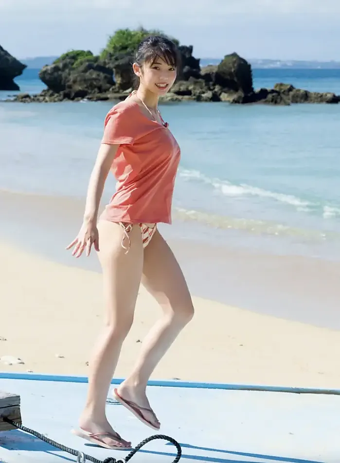 귀여운 일본처자의 해변