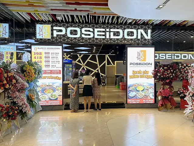 호치민 빈탄군 해산물 부페 포세이돈 Poseidon Bình Thạnh