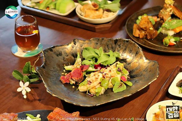 LAGarden Restaurant 호치민 야경이 멋진곳