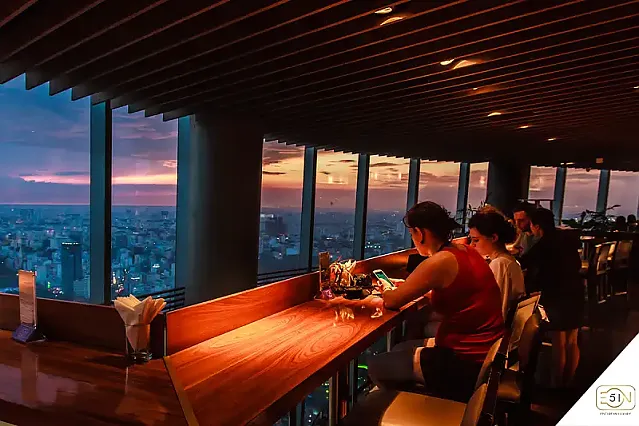 [기획 로맨틱 루프탑 식당시리즈]EON51 레스토랑 & 라운지 – 비텍스코 타워(EON51 Restaurant & Lounge – Bitexco Tower)