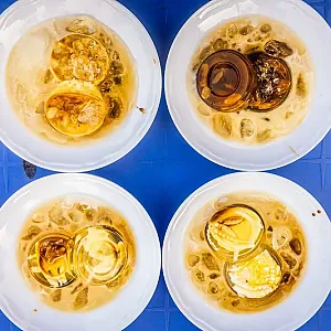 Bánh flan Thái Thủy 인플레이션 시대의 귀엽고 저렴한 데이트, 운하 옆 플랑