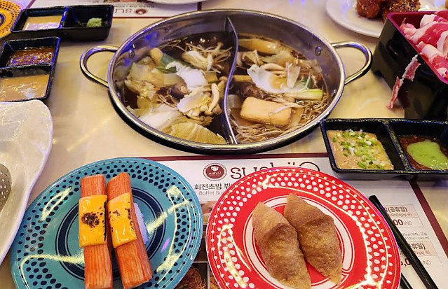 스시 뷔페 스시오 블랙컨테이너 (2군 타오디엔)