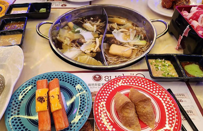 스시 뷔페 스시오 블랙컨테이너 (2군 타오디엔)