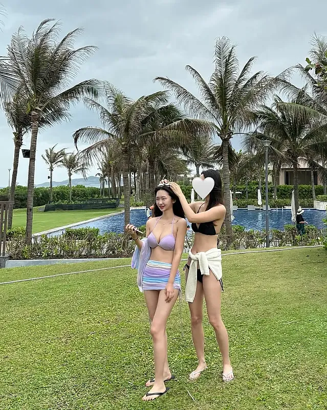 마지막날 아침 수영 못한게 한이댜 instagram for clara_lovelyga