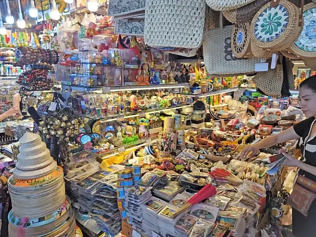 호치민 벤탄시장