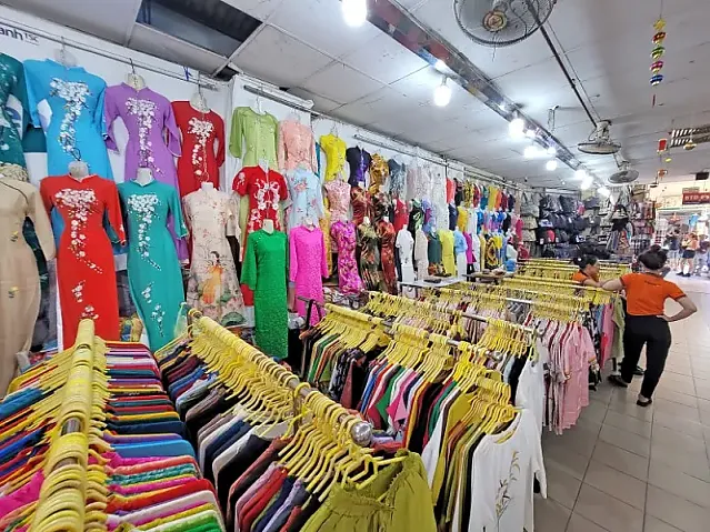 호치민 벤탄시장