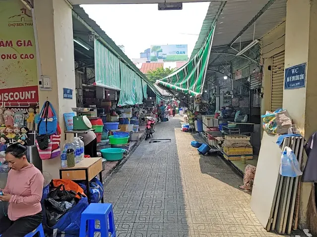 호치민 벤탄시장