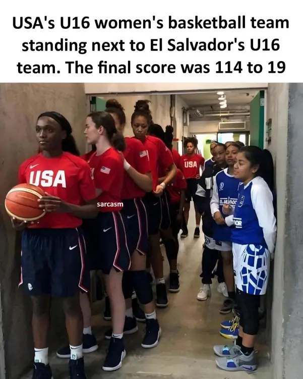 u16 여자농구 미국vs엘살바도르