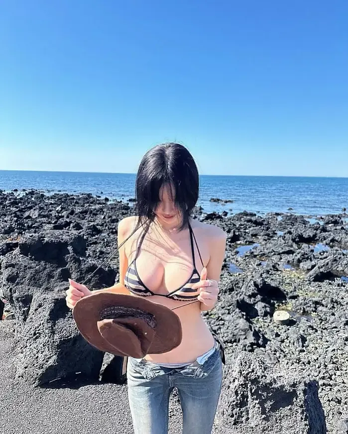 제주도 산다는 슬랜더 섬녀 몸매