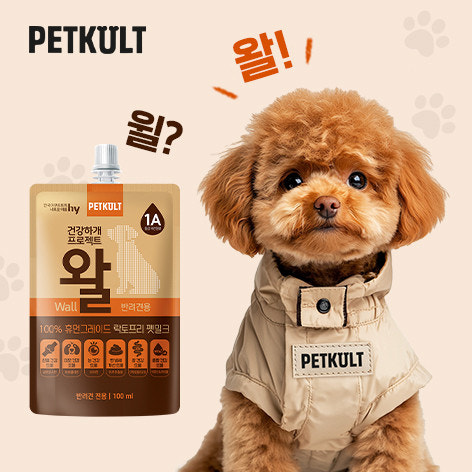 윌 만드는 한국 야쿠르트에서 만드는 펫 밀크