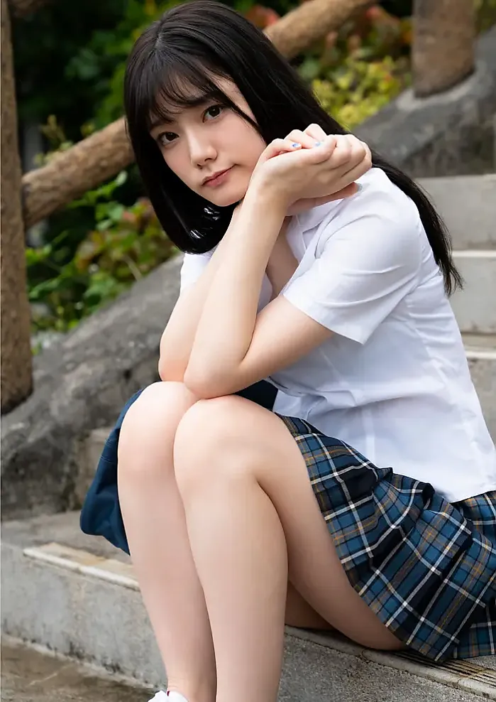 미야시타 레나, 1st 사진집 『투명한 소녀』Set.01