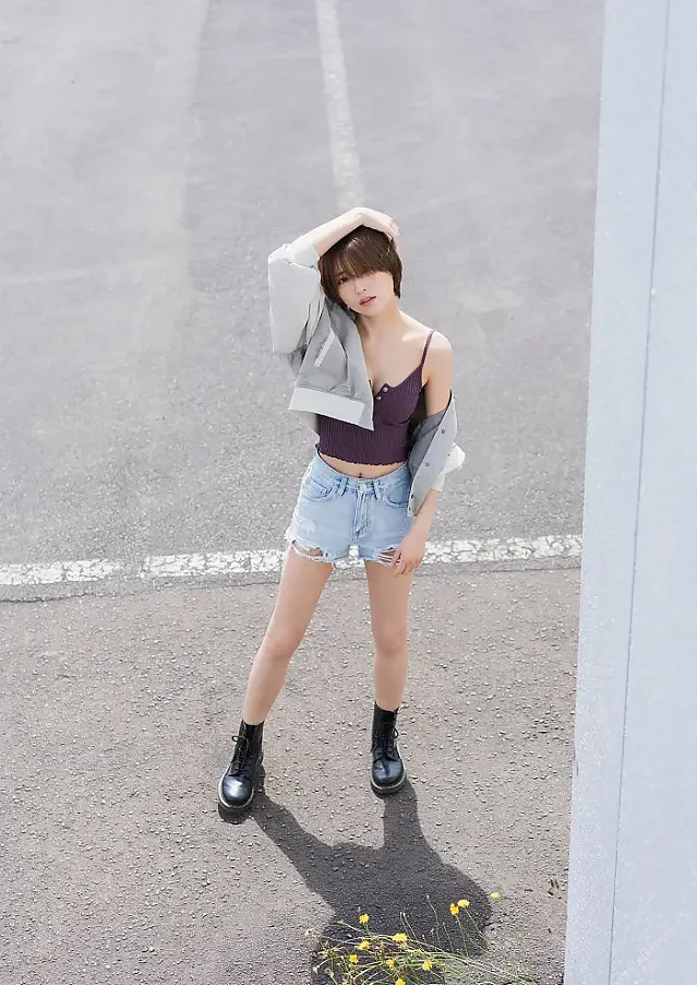 보이시한 일본 처자