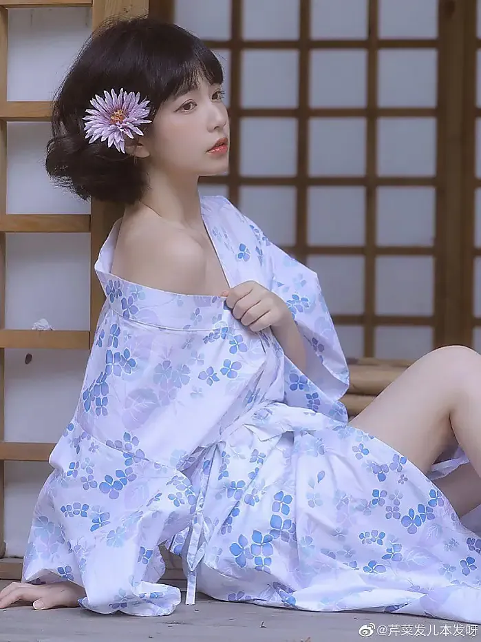 기모노가 이쁜 일본처자